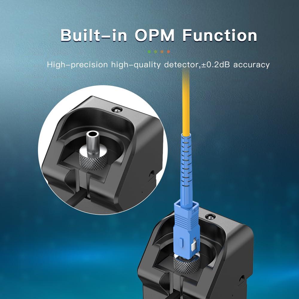 Identificador de Fibra Óptica Komshine KFI-35 Medidor de Potencia