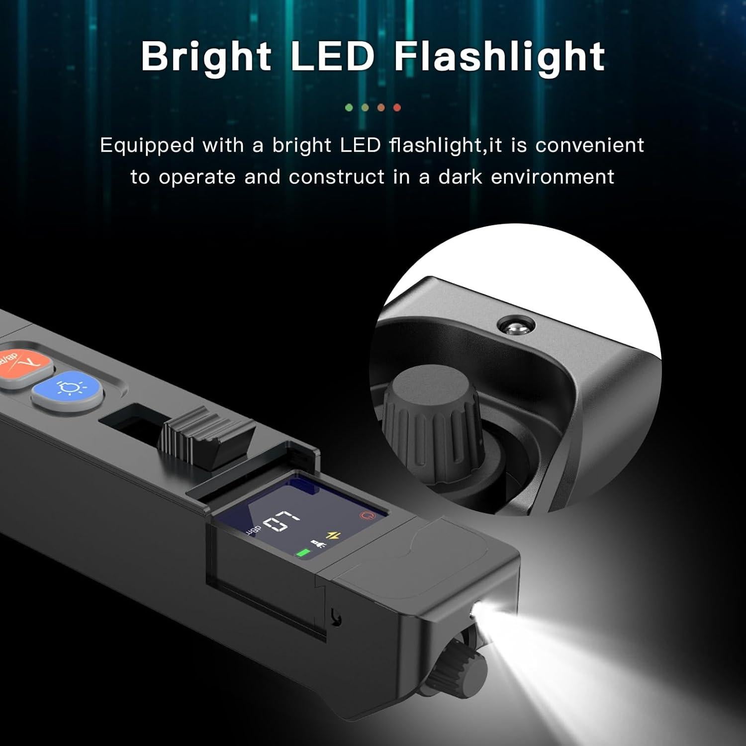 Identificador de Fibra Óptica Komshine KFI-35 Medidor de Potencia