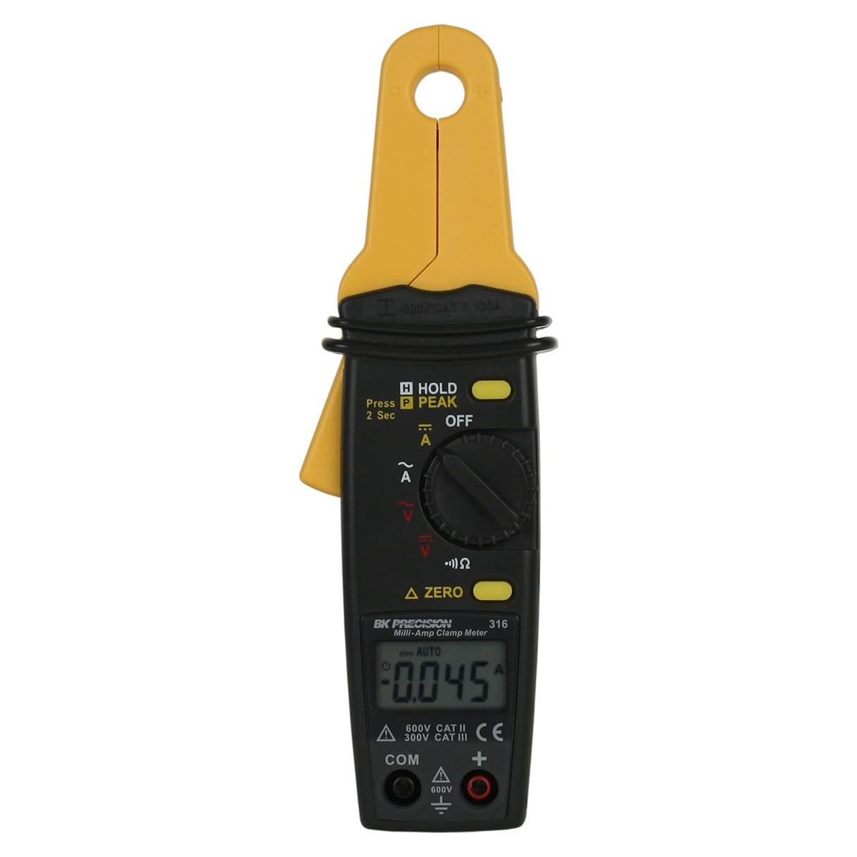 Medidor de Pinza Digital B&K Precision 316 AC/DC 100A 600V