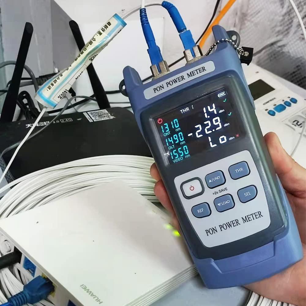 Medidor de Potencia de Fibra Óptica YD-300A 1310/1490/1550nm