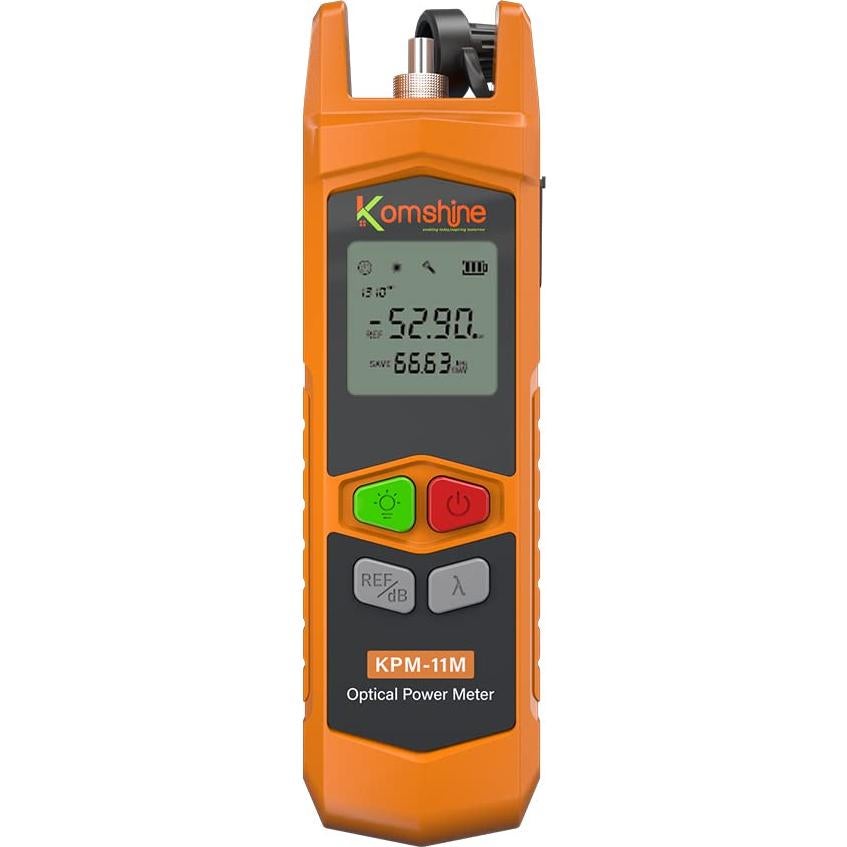 Kit de Prueba de Pérdida de Fibra Óptica Komshine KLT-12E