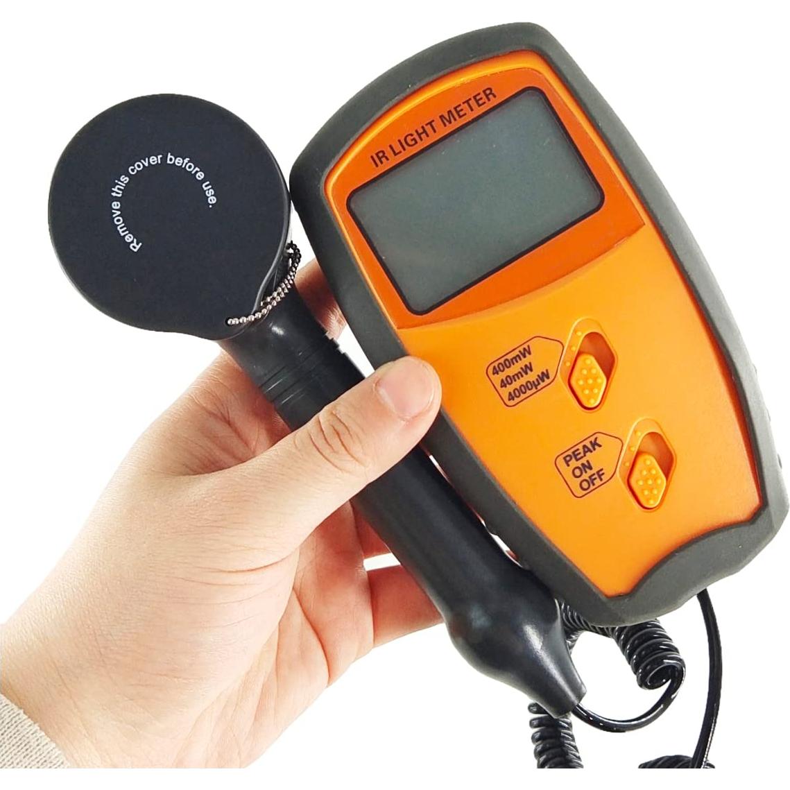 Medidor de Luz Infrarroja YFYIQI 760-1100nm Precisión ±5%