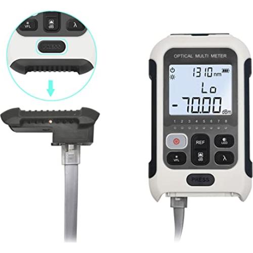 Medidor de Potencia Óptica Multifuncional Hilitand 800-1700nm
