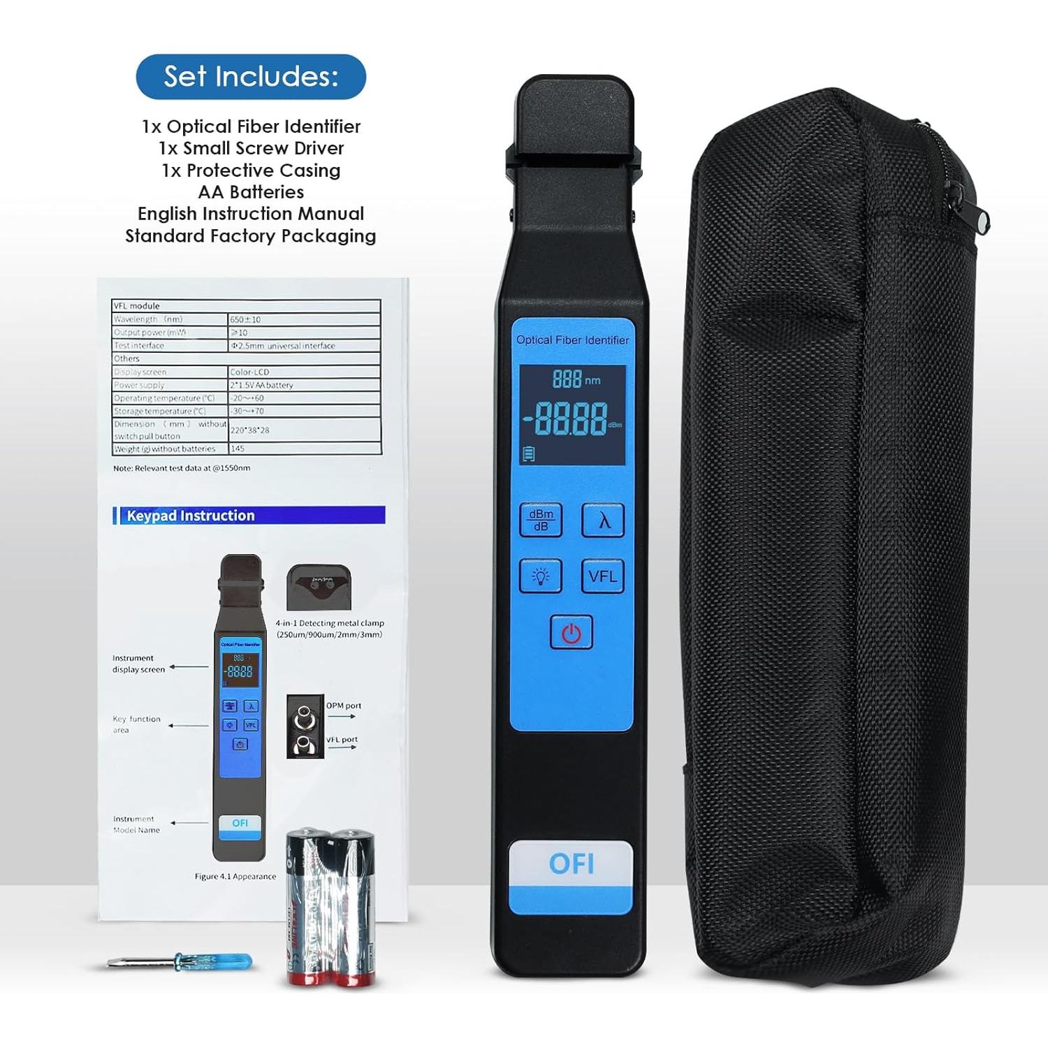 Probador Óptico JuviPerpric con OPM y VFL 10KM