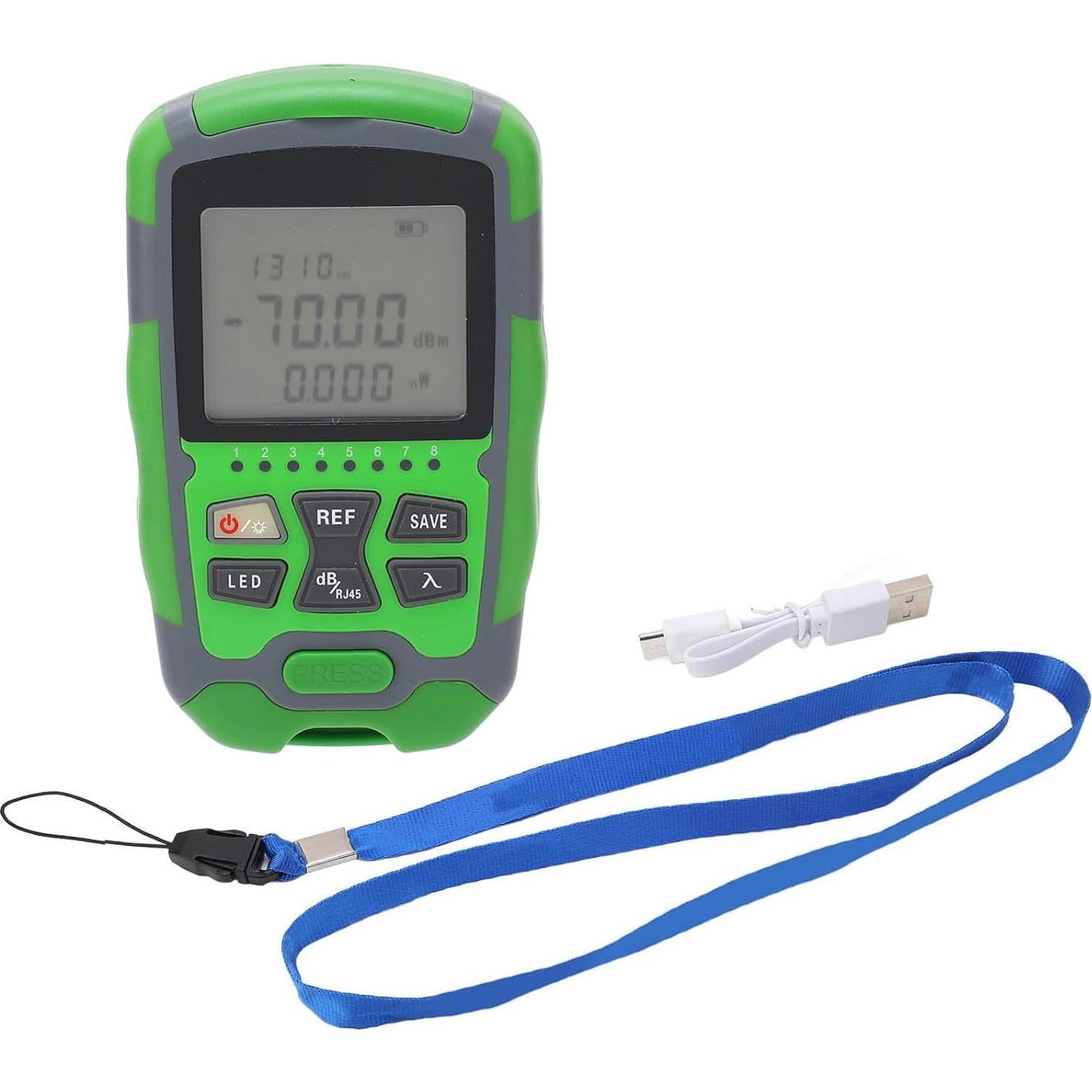 Medidor de Potencia de Fibra Óptica Sanpyl AUA-MC7 850-1650nm