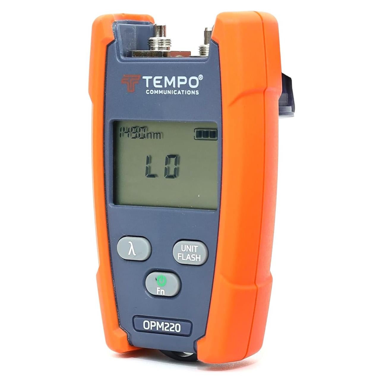 Medidor de Potencia Óptica Tempo OPM220 con Localizador de Fallas