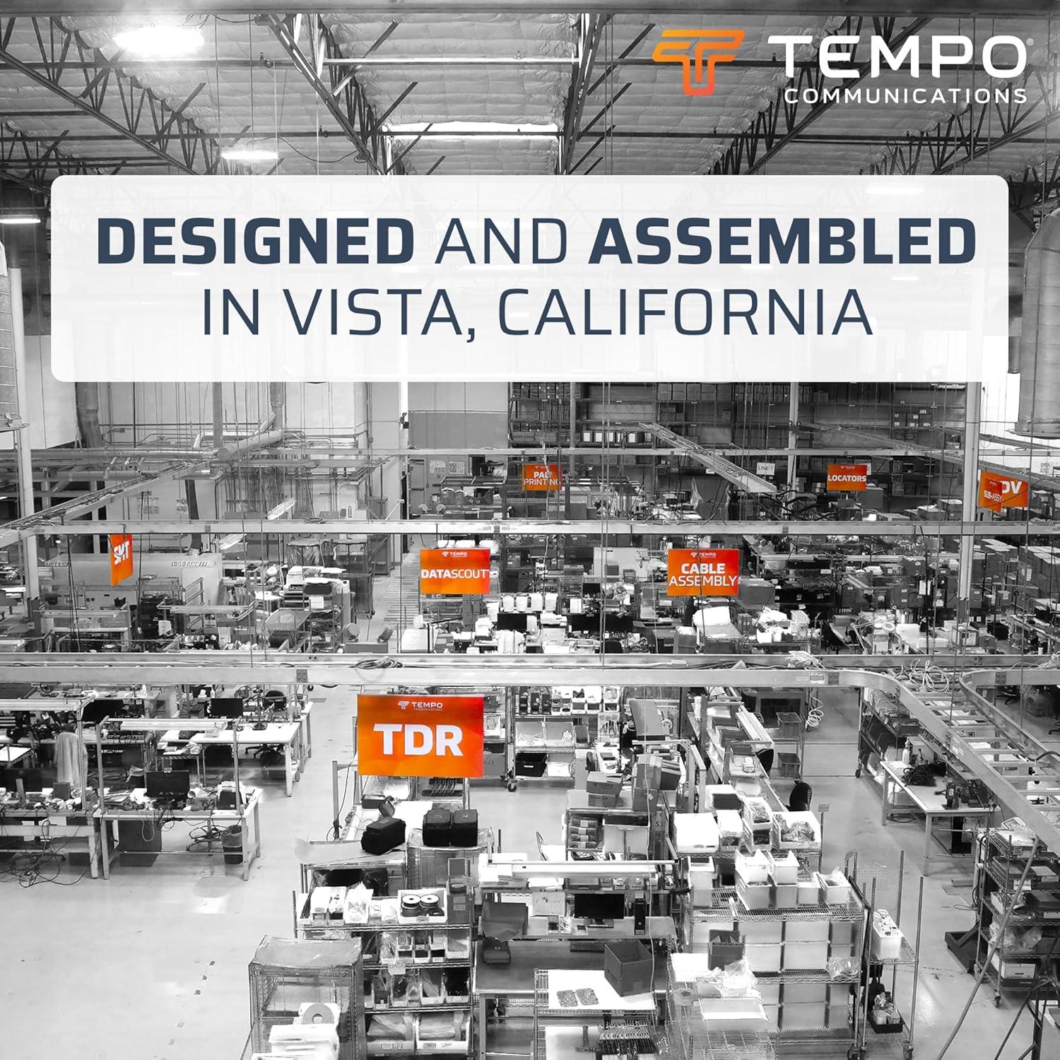 Medidor de Potencia Óptica Tempo OPM220 con Localizador de Fallas