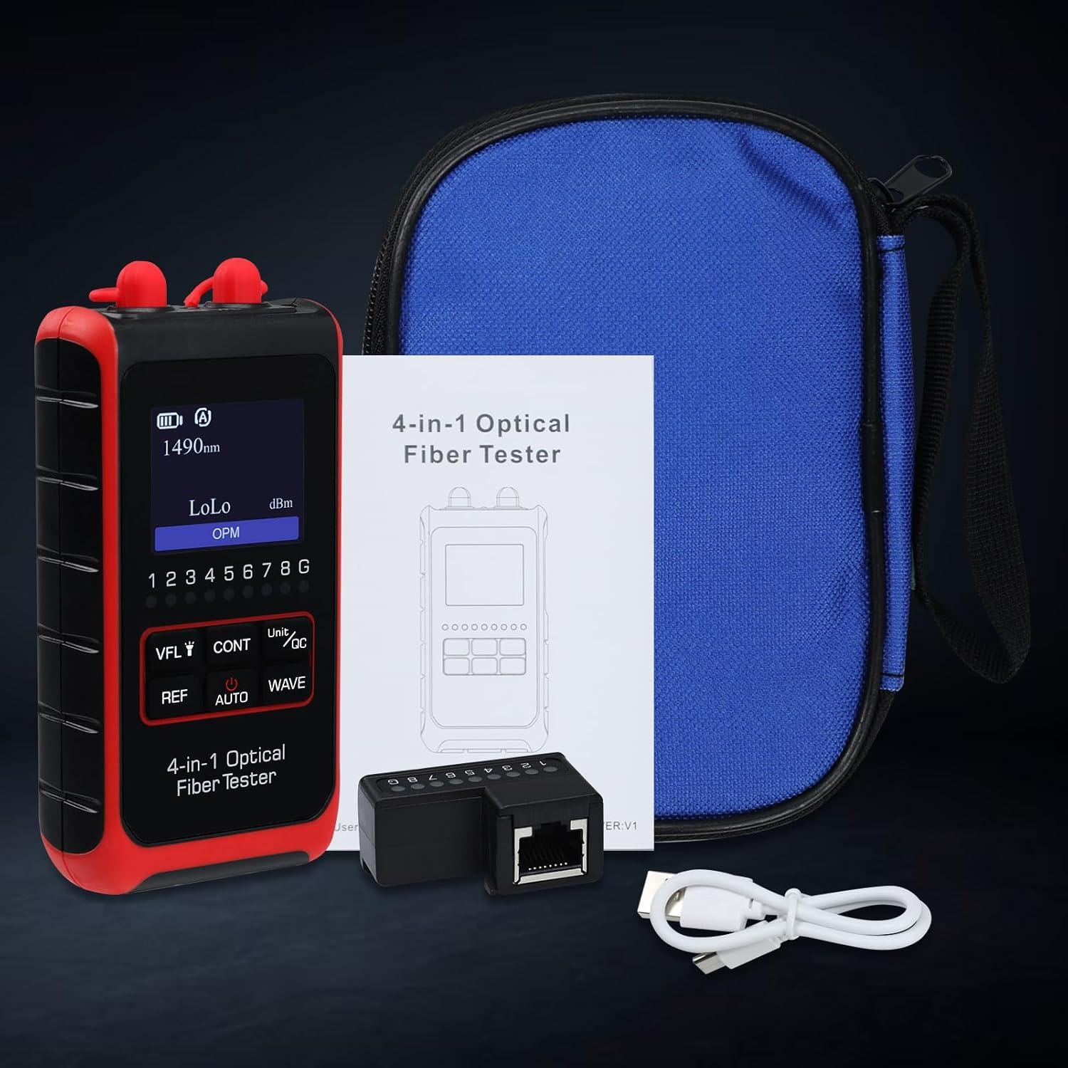 Probador de Potencia Óptica 4-en-1 Danoplus KIB0430