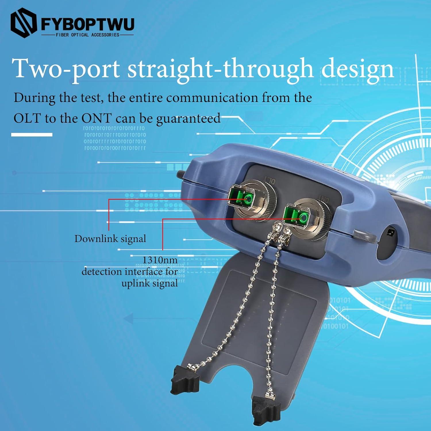Probador de Potencia de Fibra Óptica FYBOPTWU SC-APC 4 en 1