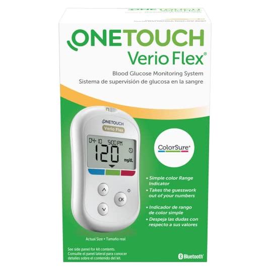 Medidor de Glucosa en Sangre OneTouch Verio Flex 159g