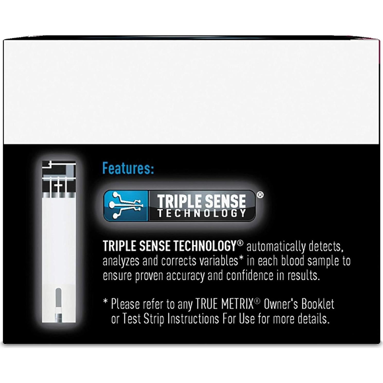 Tiras de Prueba de Glucosa True Metrix - 100 Unidades