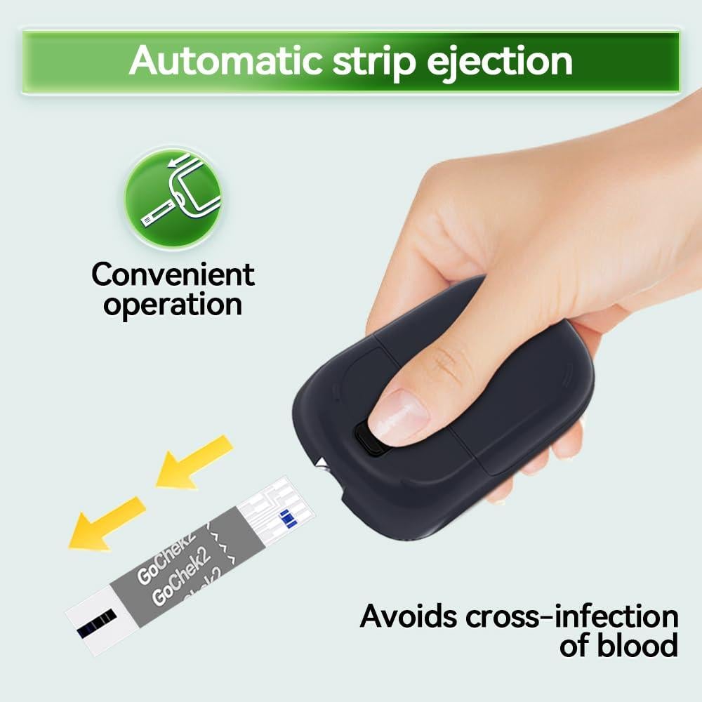 Kit de Prueba de Azúcar en Sangre MicroTech Bluetooth 10 Tiras