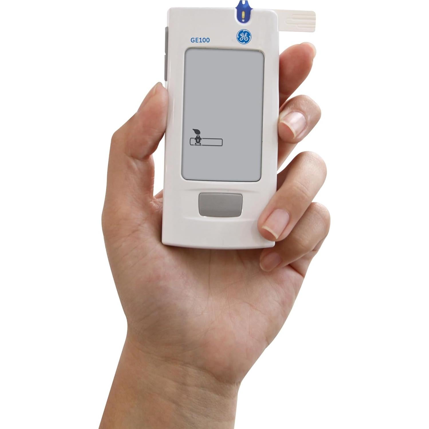 Medidor de Glucosa en Sangre GE100 - Pantalla Grande, Resultados Rápidos