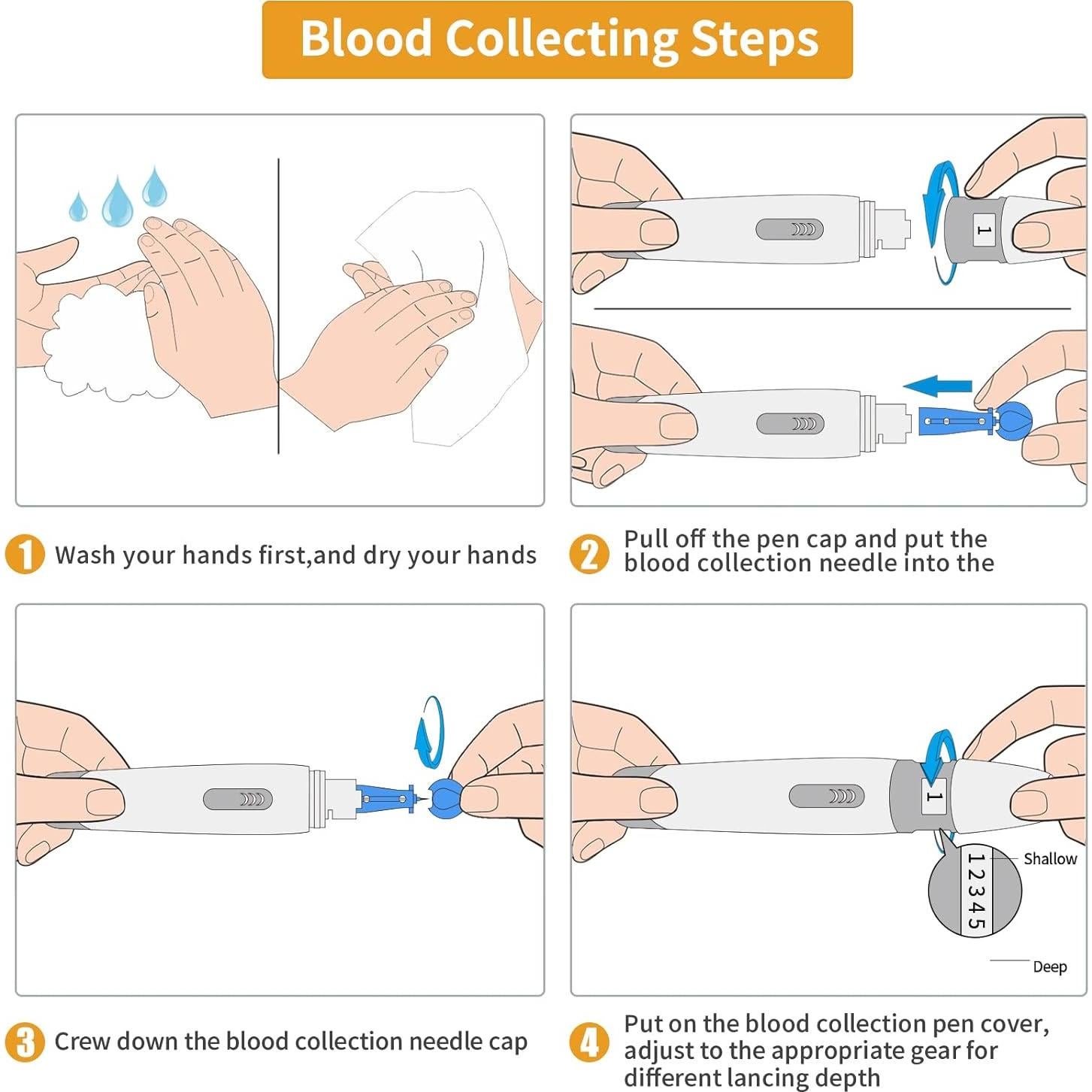 Medidor de Glucosa para Mascotas URIT-80Vet con 50 Tiras