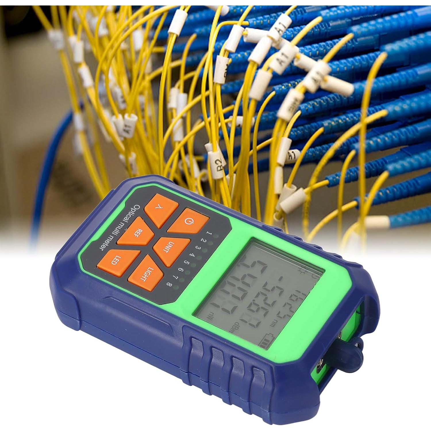 Medidor de Potencia Óptica Eujgoov 800-1700nm con Localizador