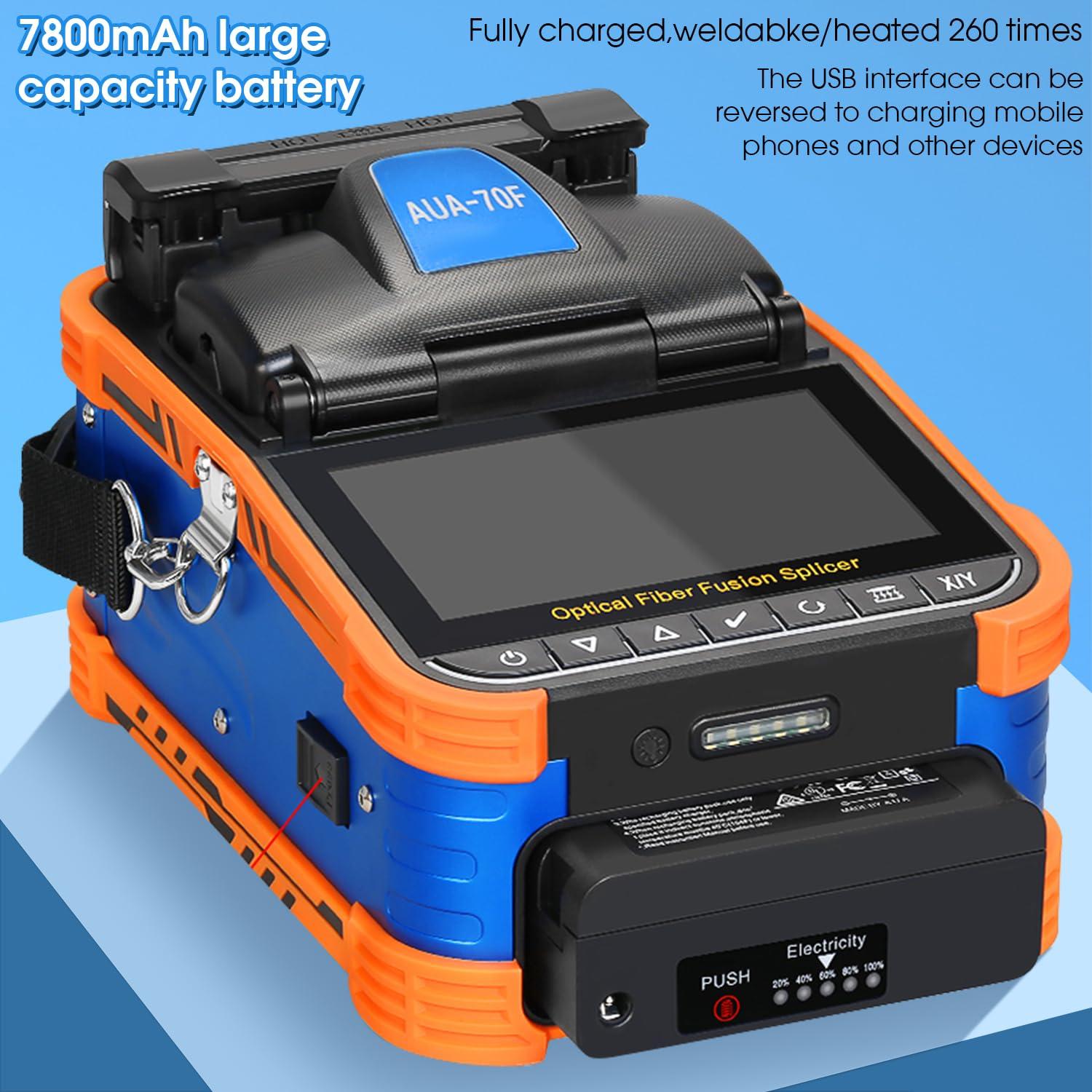 Kit de empalme de fibra óptica AUA-70F Duogalia 8S automático