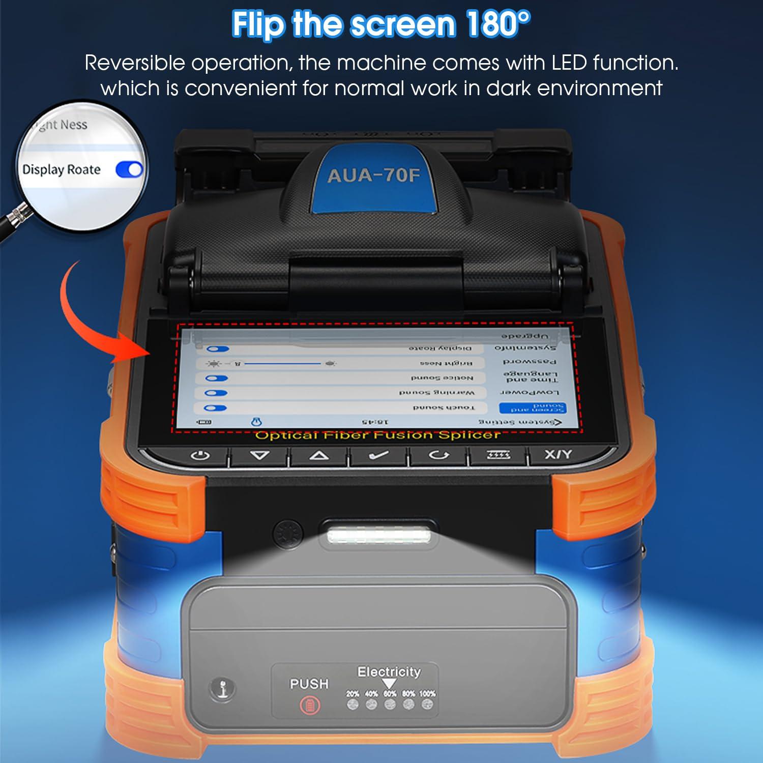 Kit de empalme de fibra óptica AUA-70F Duogalia 8S automático