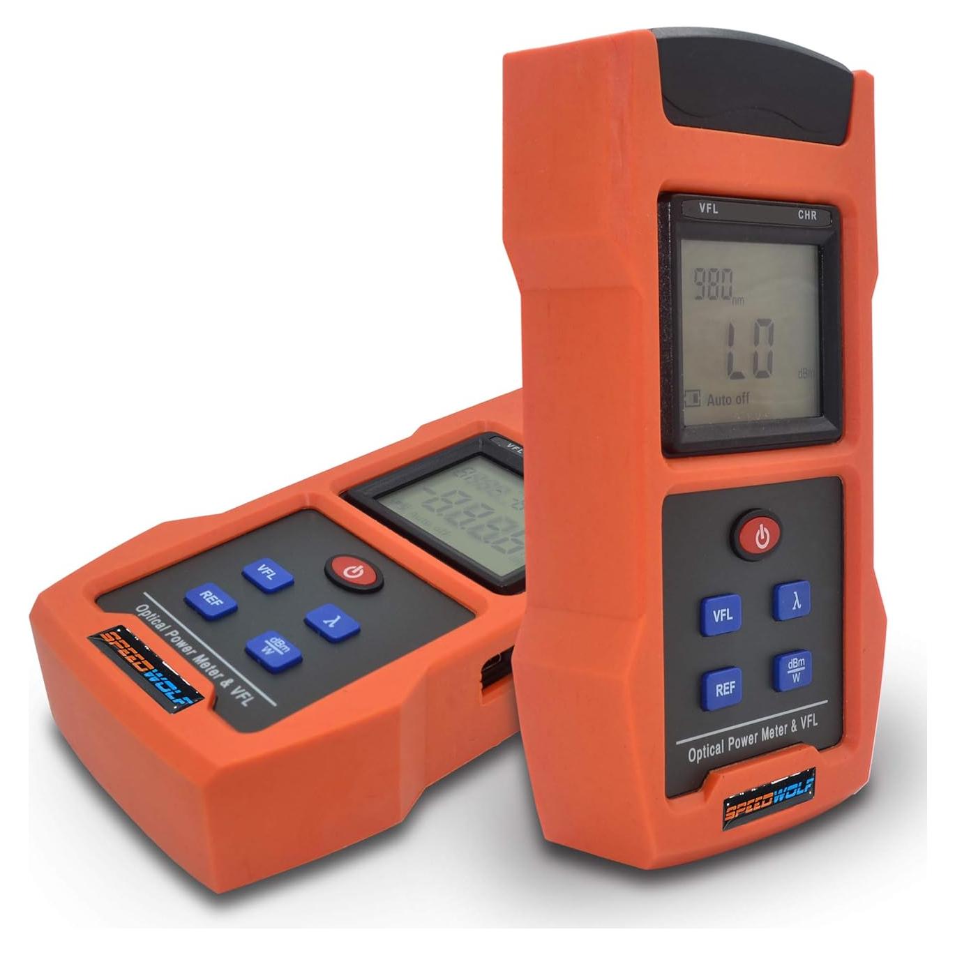 Medidor de Potencia Óptica SPEEDWOLF PMV673-C Portátil