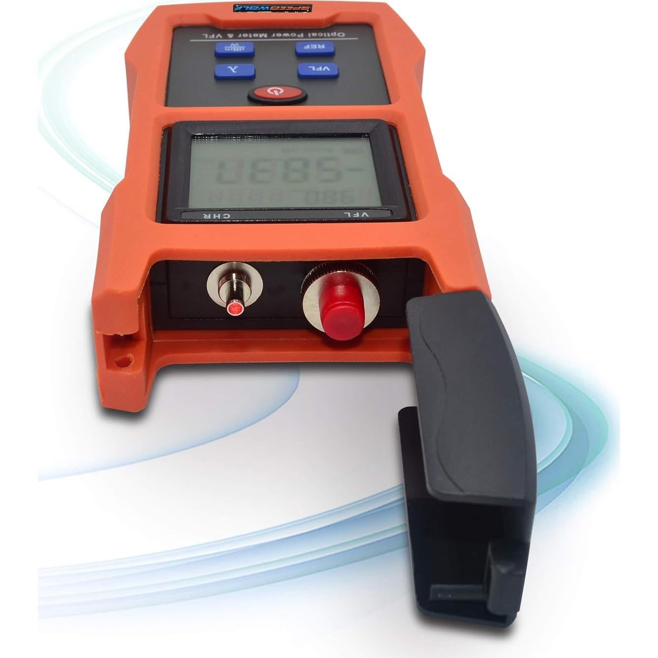 Medidor de Potencia Óptica SPEEDWOLF PMV673-C Portátil