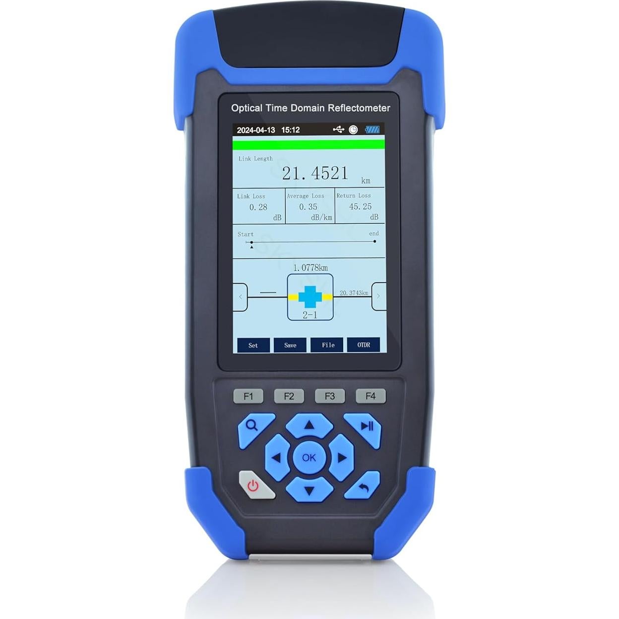 OTDR de Fibra Óptica SKYSHL SS303T-2A1 1310/1550nm 24/22dB