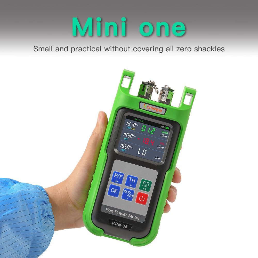 Medidor de Potencia Óptica KOMSHINE KPN-35 0.1dB para PON