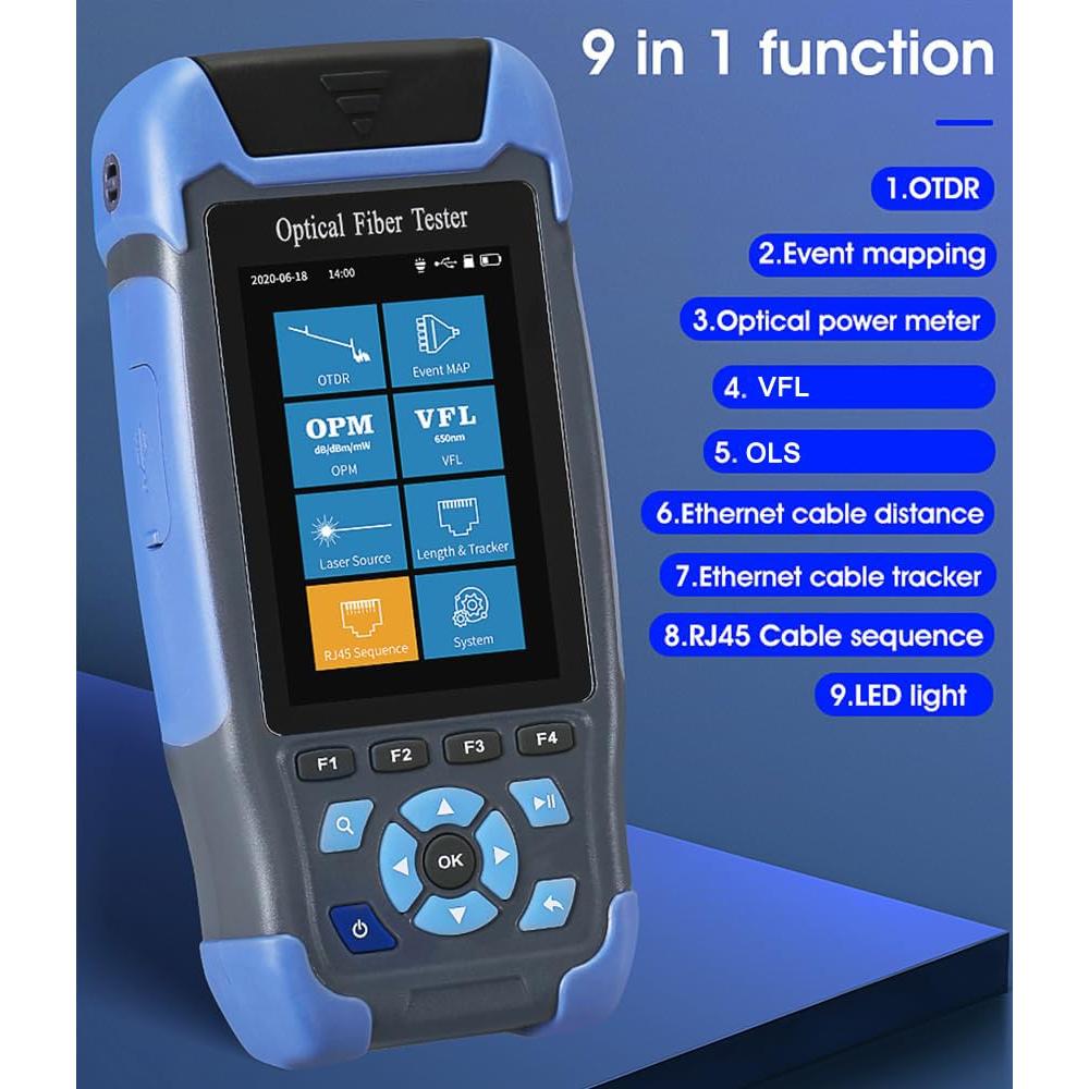 Mini-Pro OTDR Yide 1310/1550nm Multifuncional 5m-60km