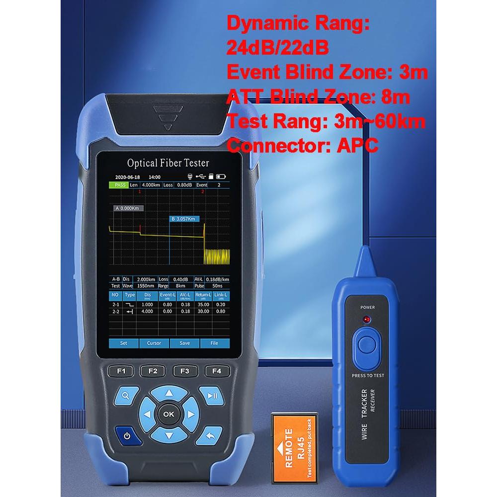 Mini-Pro OTDR Yide 1310/1550nm Multifuncional 5m-60km