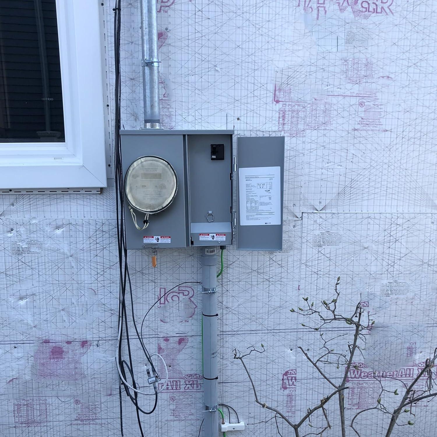 Cubierta de Medidor Inteligente Mcvomv, Jaula de Faraday 17.78 cm