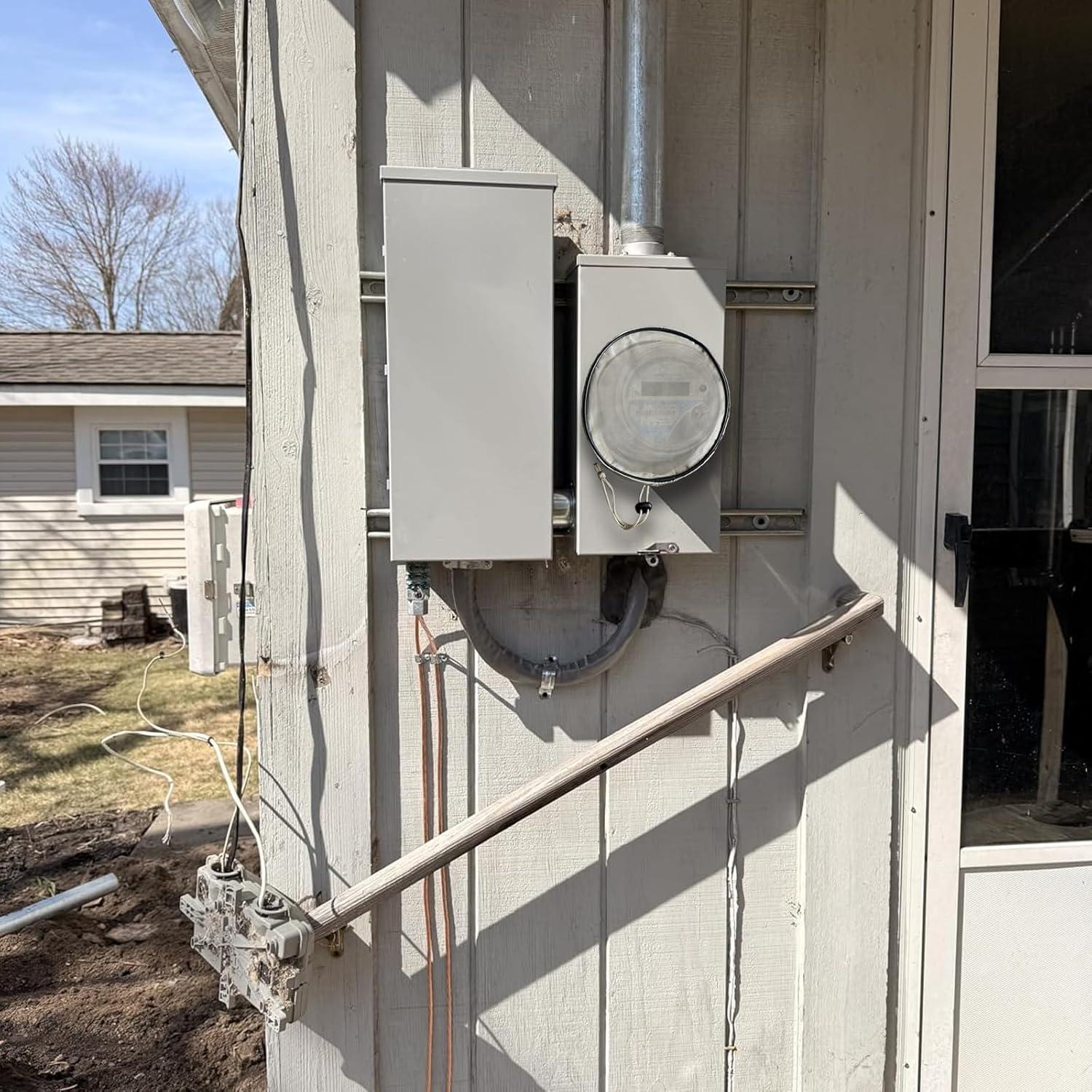 Cubierta de Medidor Inteligente Mcvomv, Jaula de Faraday 17.78 cm