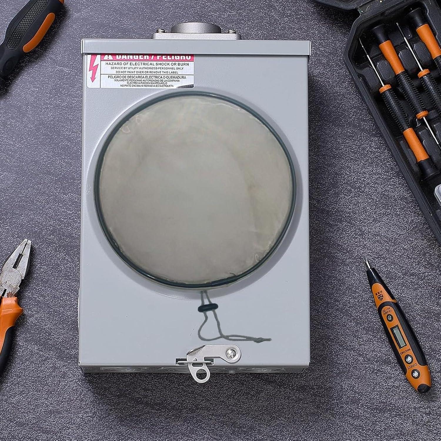 Cubierta de Medidor Inteligente Mcvomv, Jaula de Faraday 17.78 cm