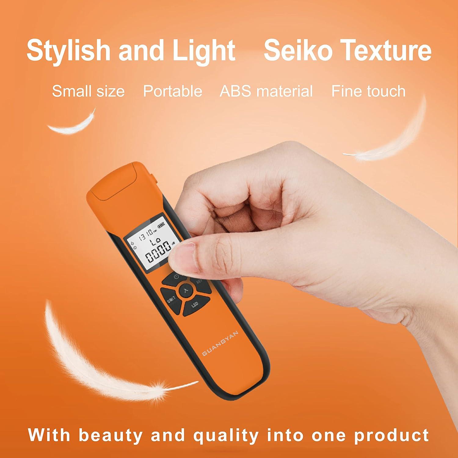 Medidor de Potencia Óptica G-10 -70 a +10 dBm Recargable