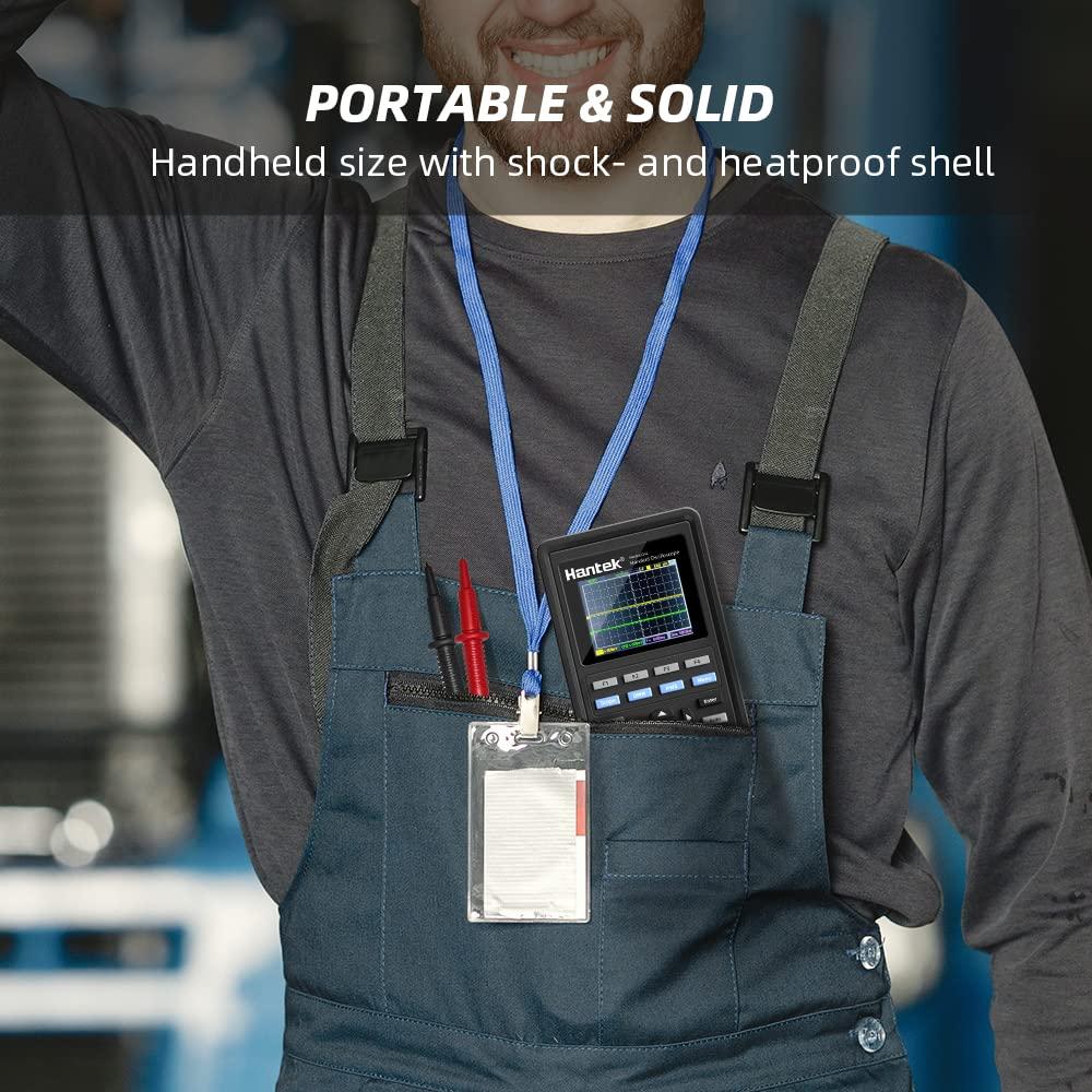 Osciloscopio Digital Hantek 2D42 40MHz 2CH Multímetro Generador