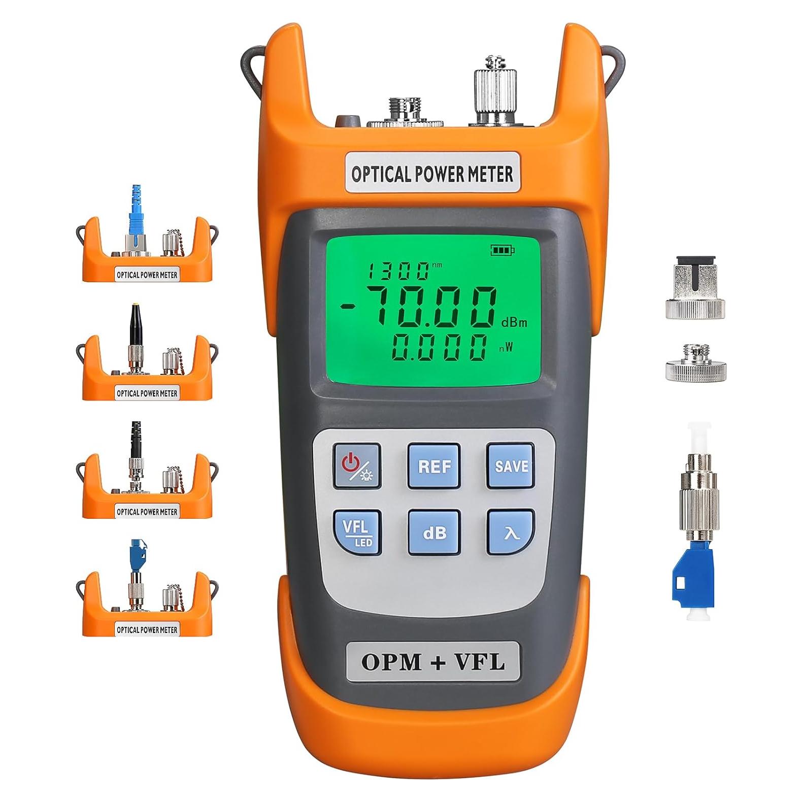 Medidor de Potencia Óptica SAIVXIAN G710B 30-70~+10dBm