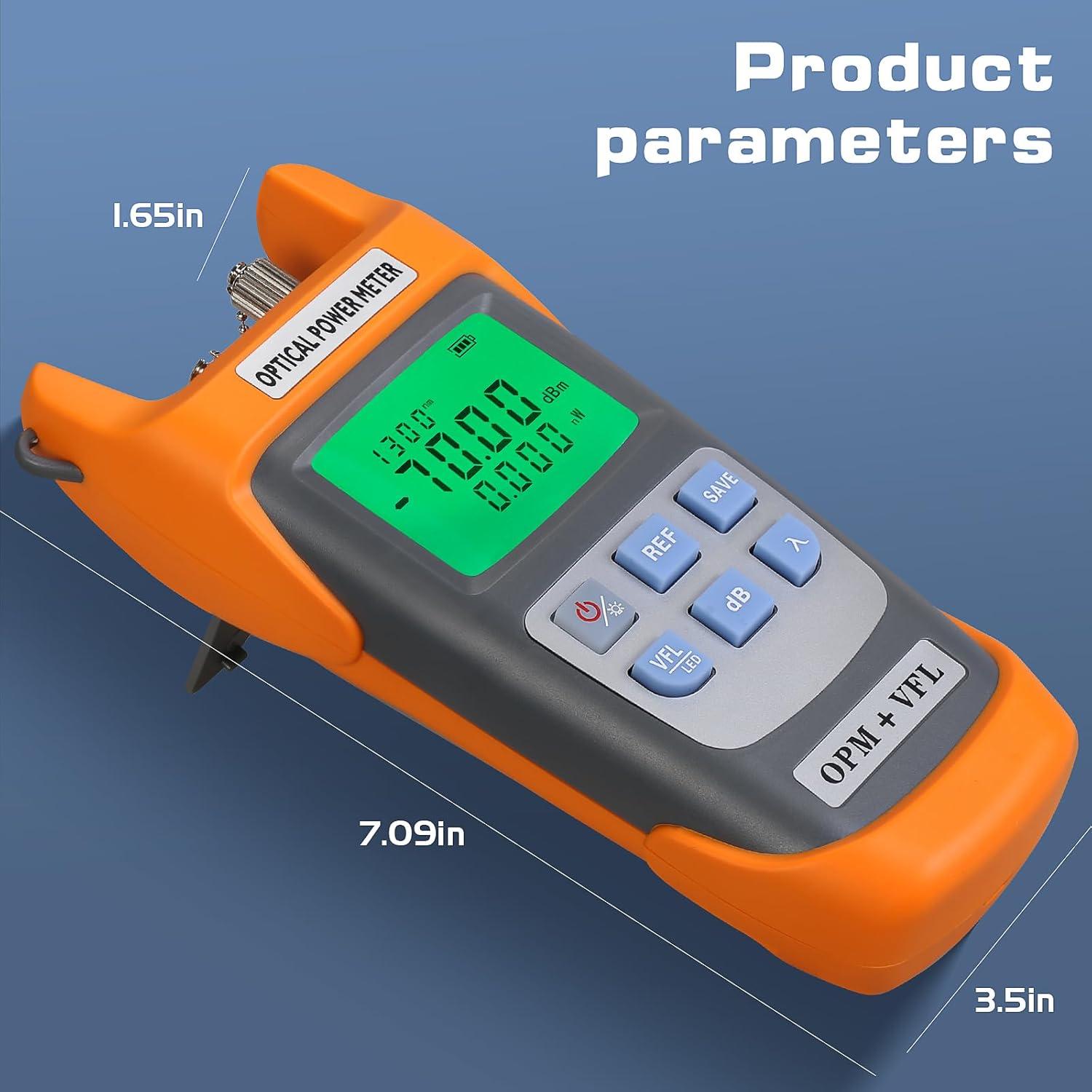 Medidor de Potencia Óptica SAIVXIAN G710B 30-70~+10dBm