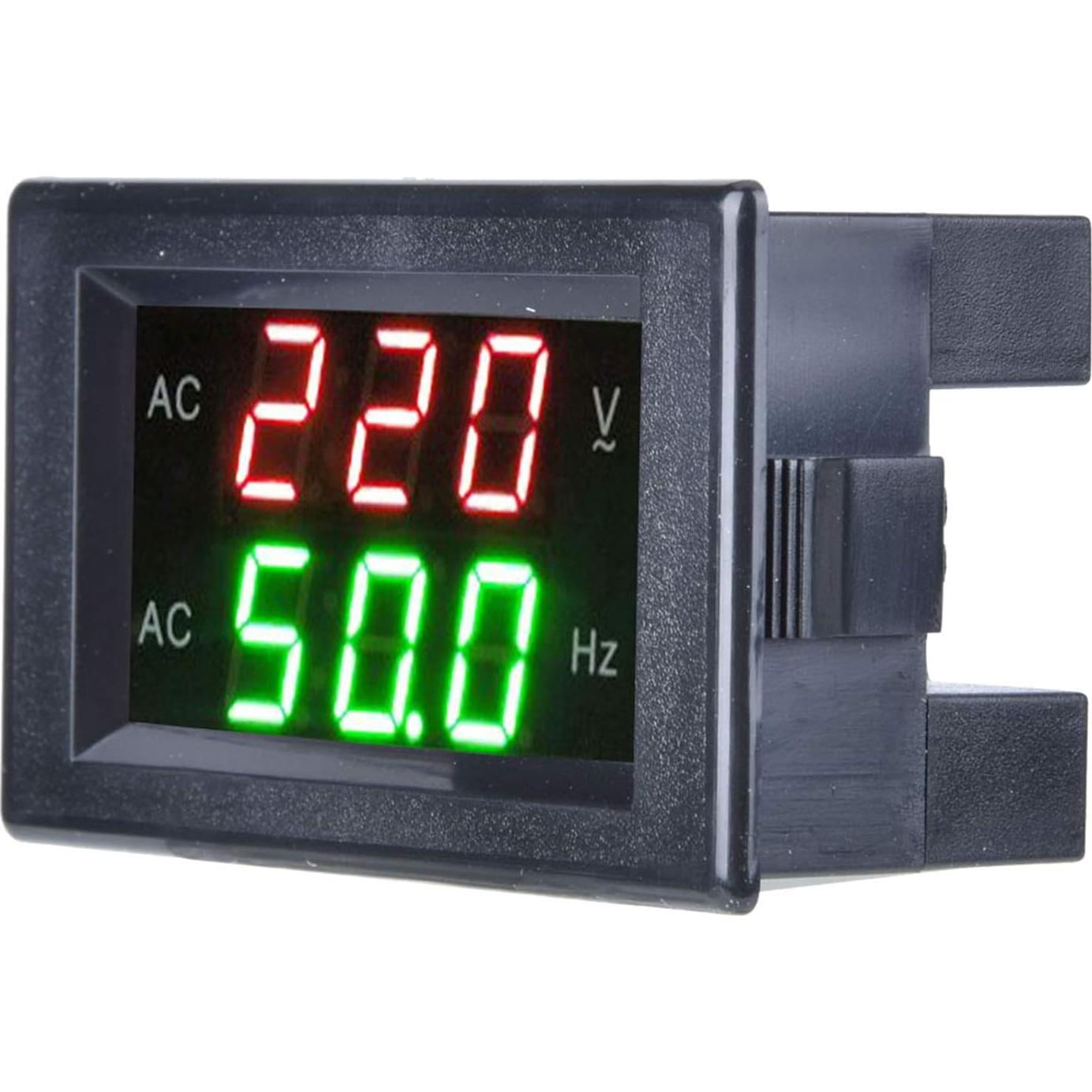 Medidor Digital de Frecuencia y Voltaje CA Tiiyee YB4835VF 80-500V