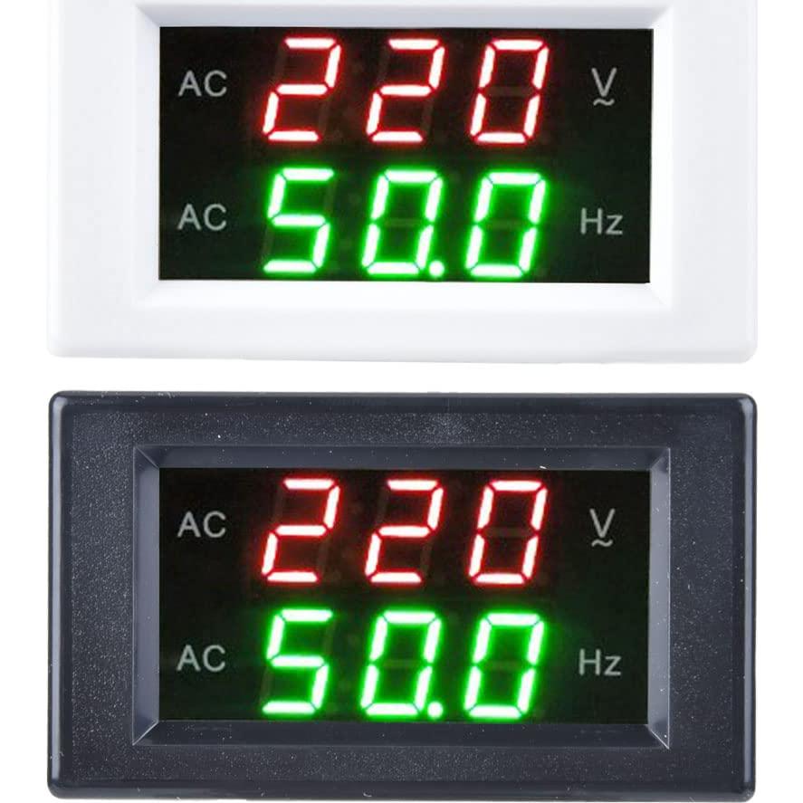Medidor Digital de Frecuencia y Voltaje CA Tiiyee YB4835VF 80-500V