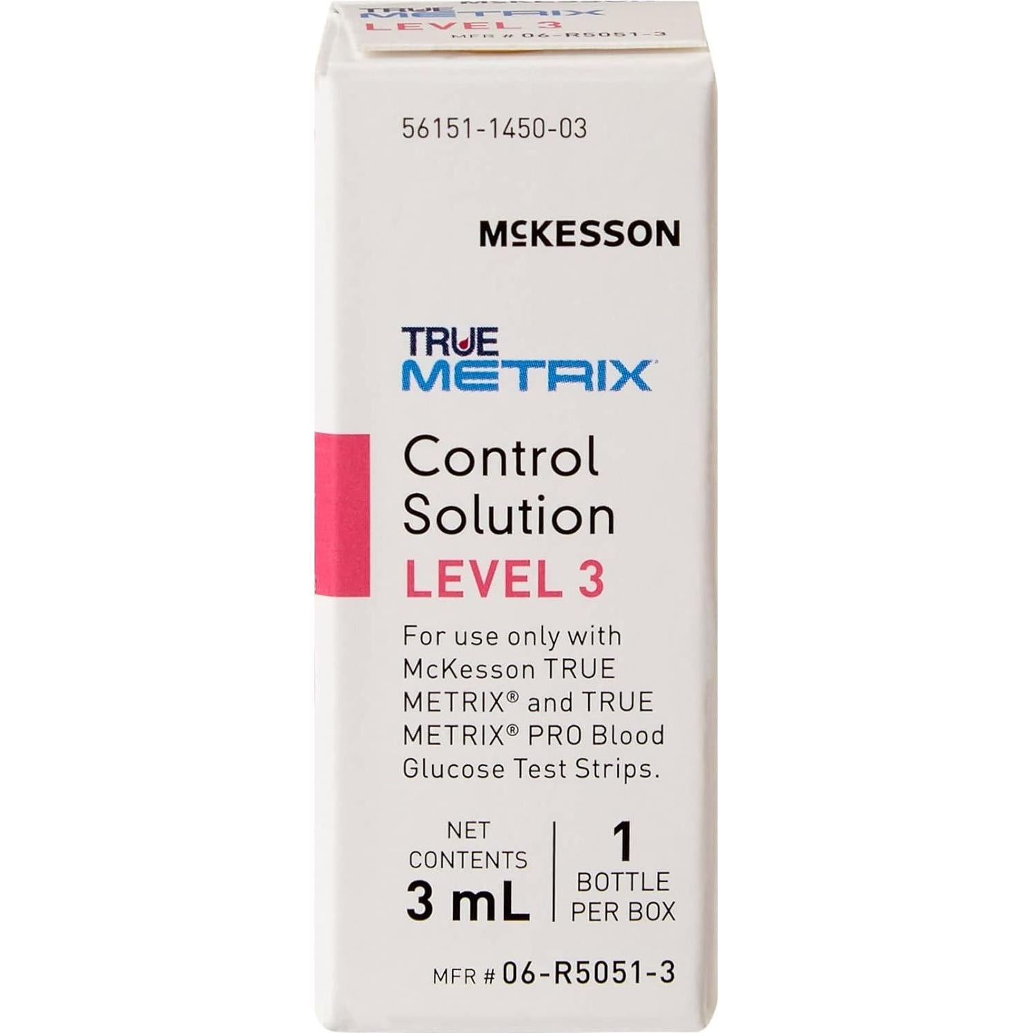 Solución de Control McKesson True Metrix Nivel 3 3 mL