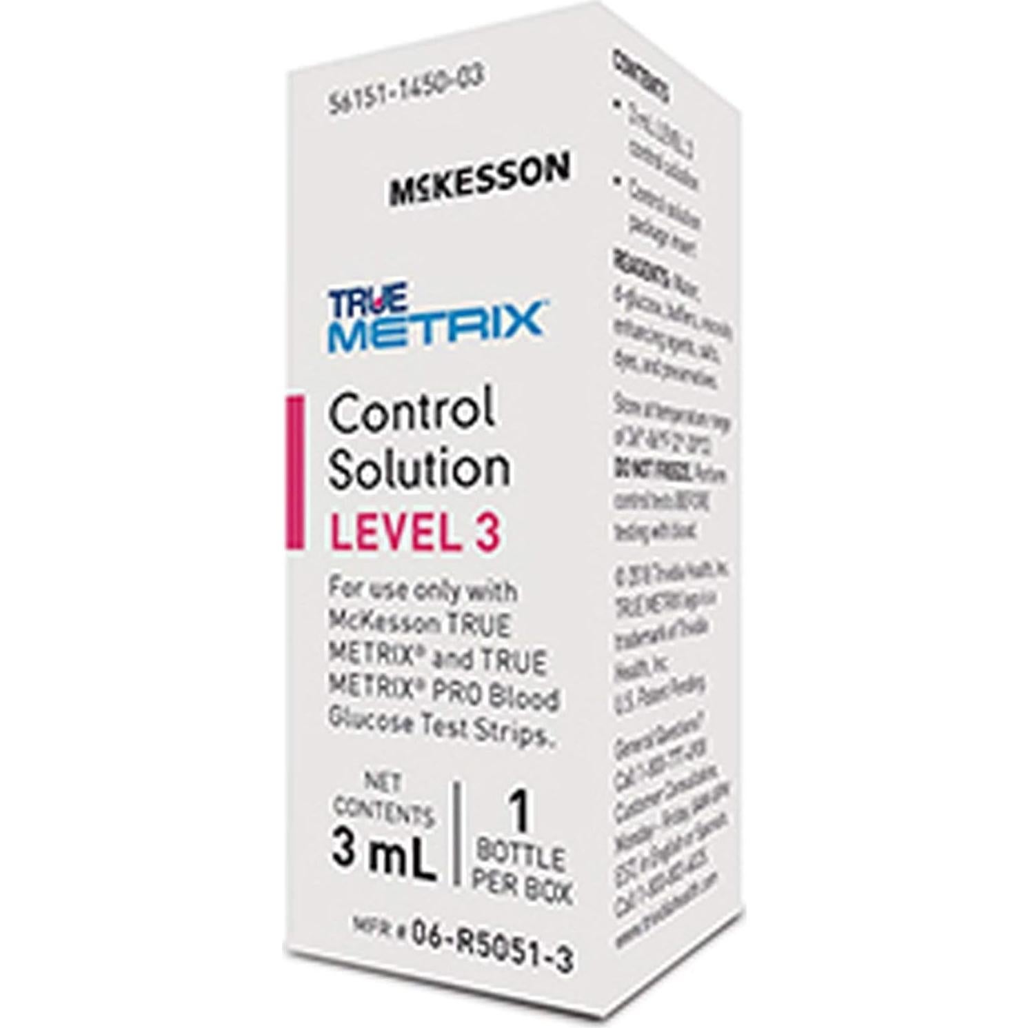 Solución de Control McKesson True Metrix Nivel 3 3 mL