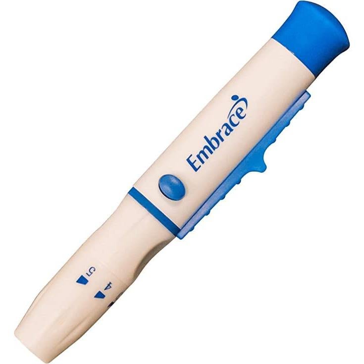 Kit de Pruebas de Diabetes Embrace WAVE+ Bluetooth - 100 Tiras