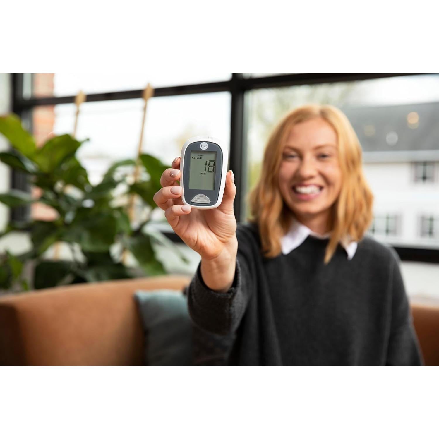 Medidor de Cetonas y Glucosa en Sangre BKT TD-4279