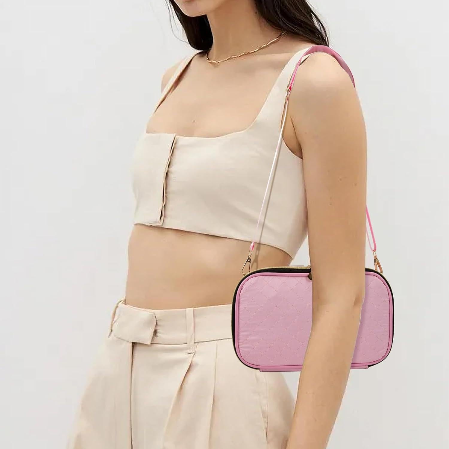 Estuche de Viaje LKLKKC para Suministros Diabéticos 21.1x11.4cm