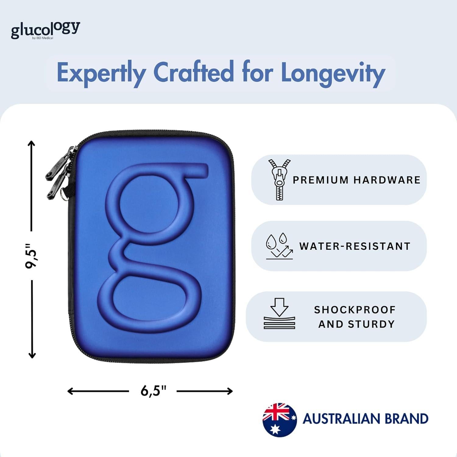 Estuche de Viaje para Diabetes IBD Medical Azul 24x16x5 cm