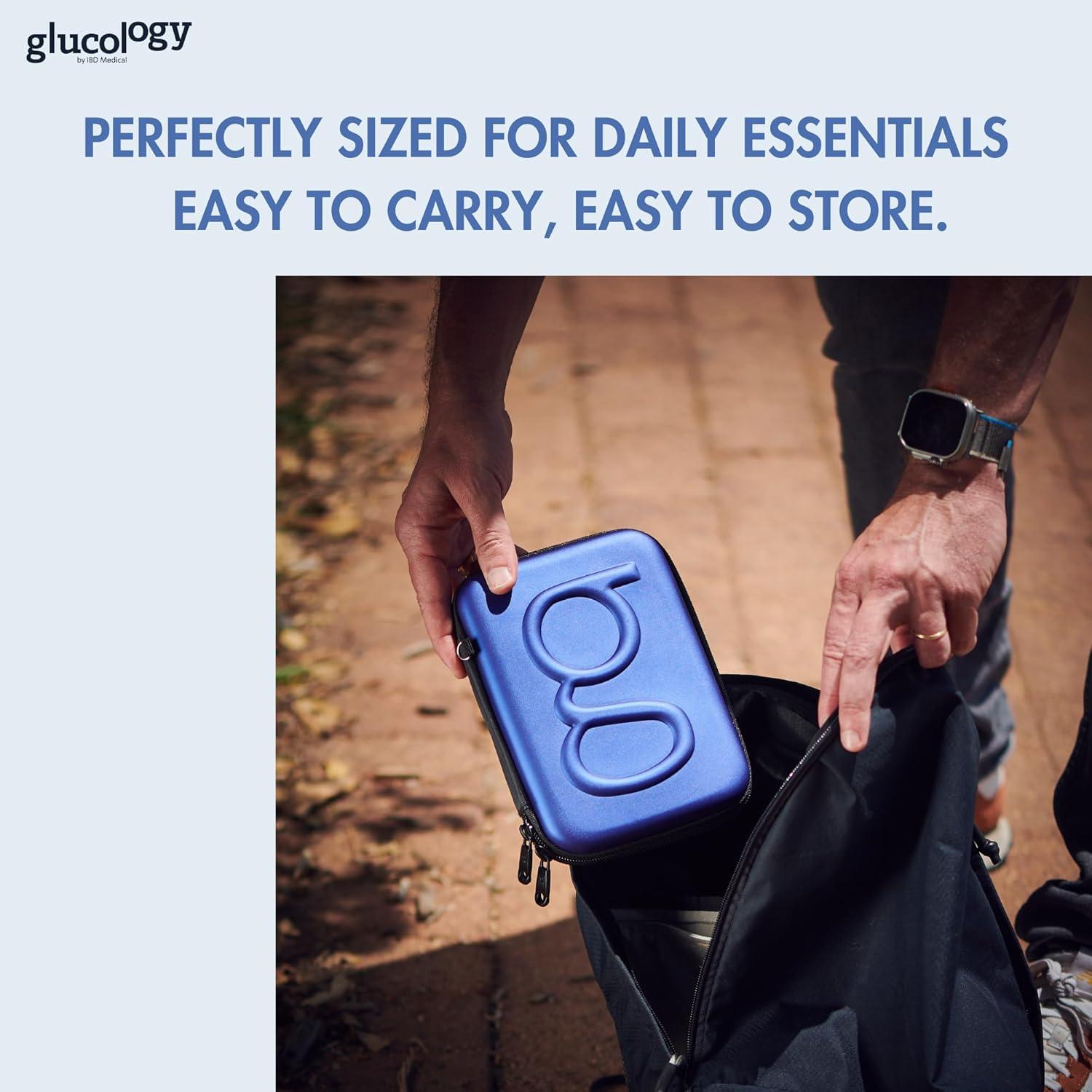 Estuche de Viaje para Diabetes IBD Medical Azul 24x16x5 cm