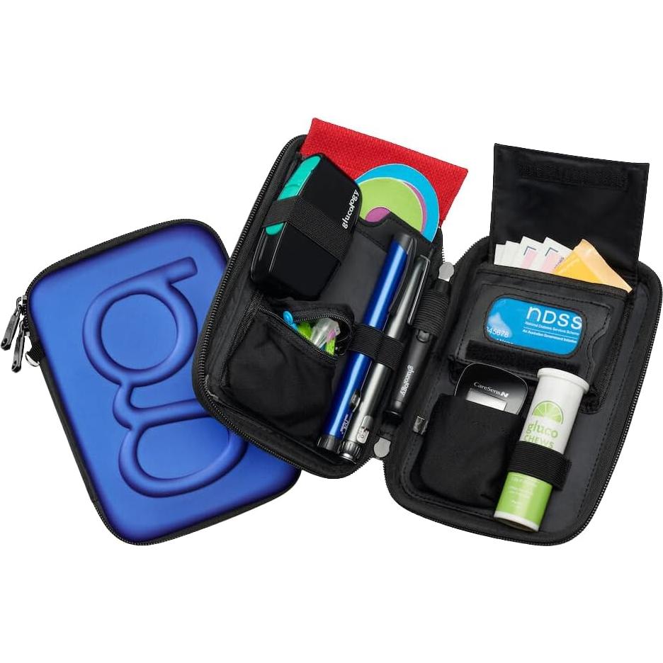 Estuche de Viaje para Diabetes IBD Medical Azul 24x16x5 cm