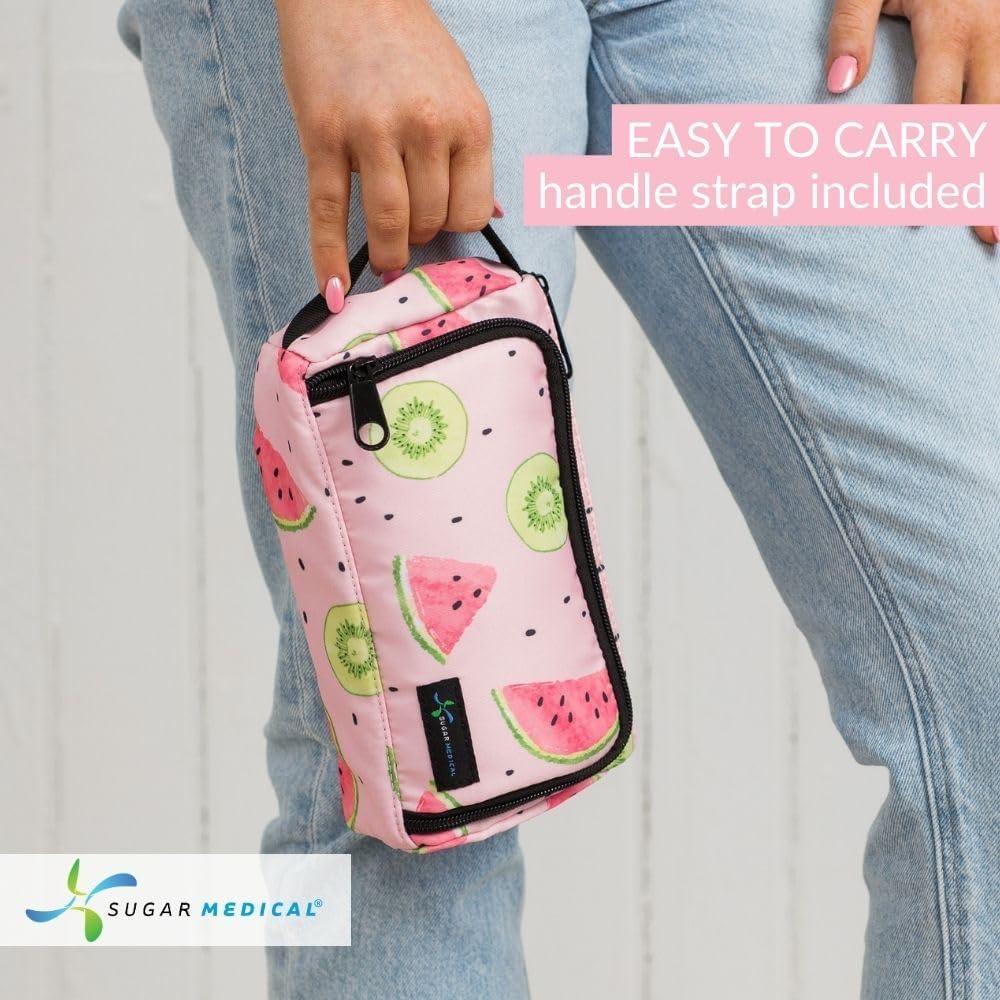 Estuche Aislado para Suministros Diabéticos Sugar Medical - Sandía