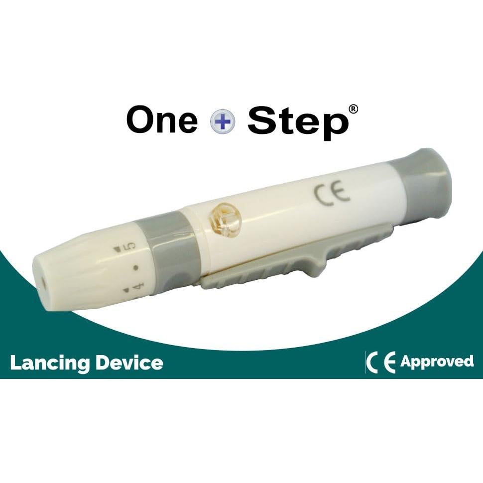 Dispositivo de Punción One Step con 100 Lancetas 28G