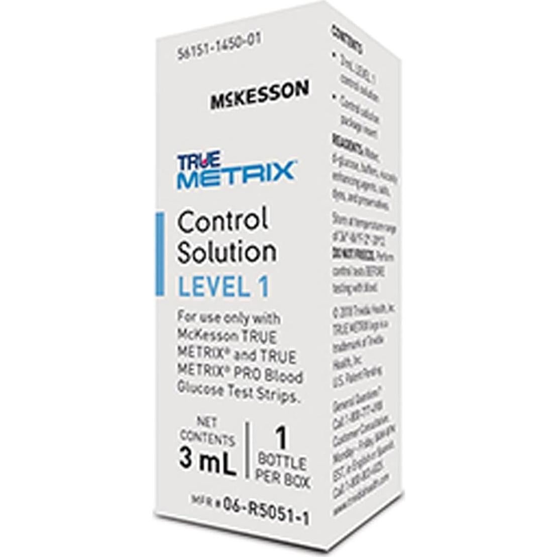 Solución de Control McKesson True Metrix Nivel 1 - 3ml