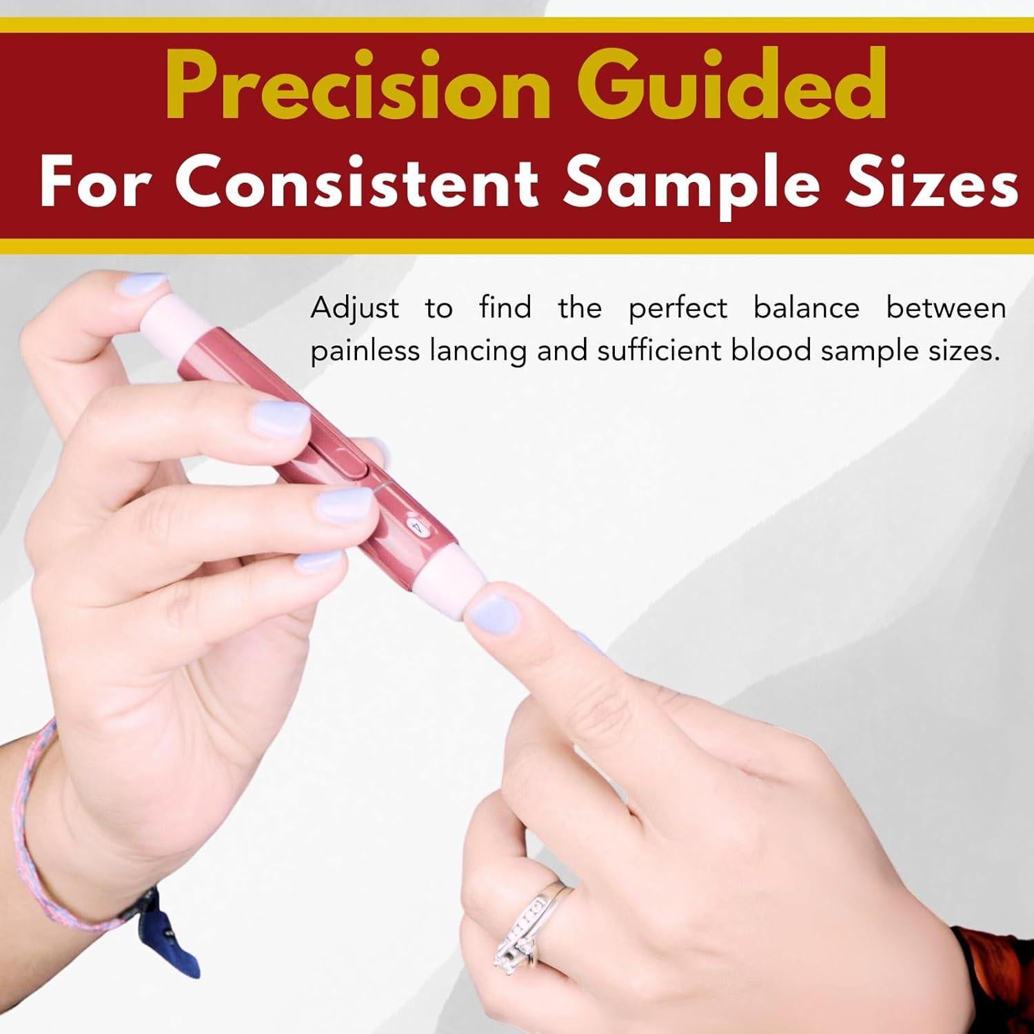 Dispositivo de Punción Advocate para Diabetes - Lanceta Ajustable