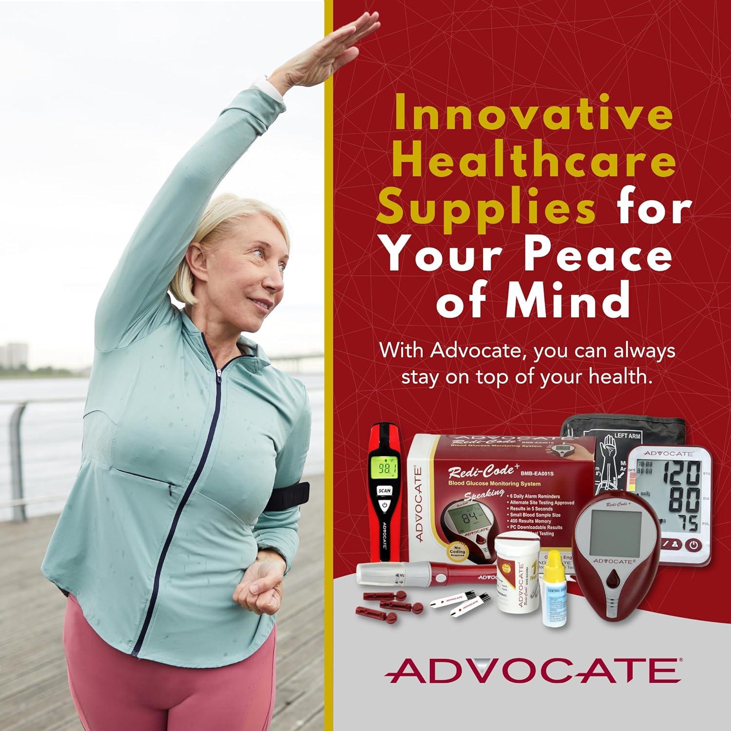 Dispositivo de Punción Advocate para Diabetes - Lanceta Ajustable