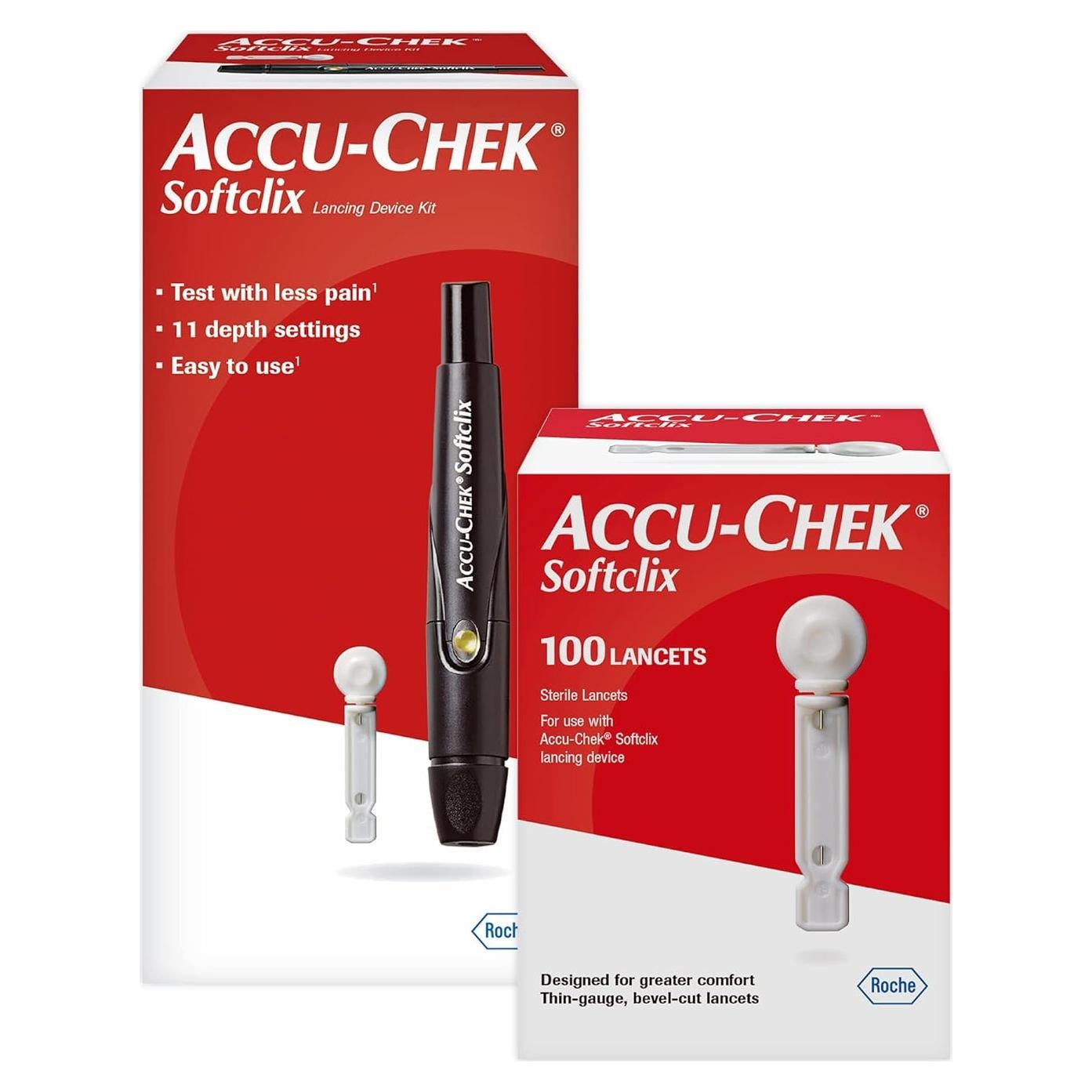 Dispositivo de punción Accu-Chek Softclix + 110 lancetas